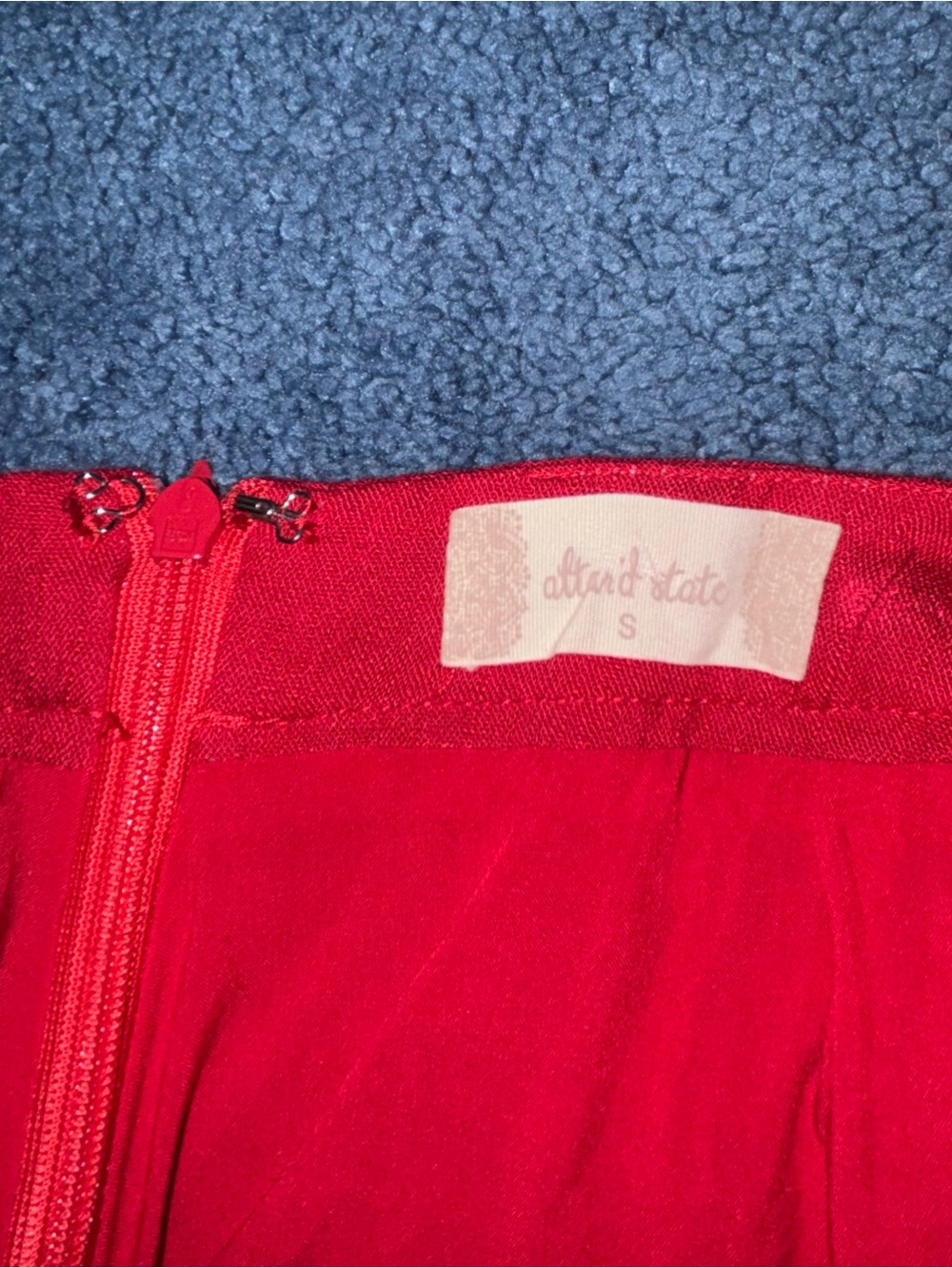 Altar'd State Red Ruffled Skort - Picture 4 of 4